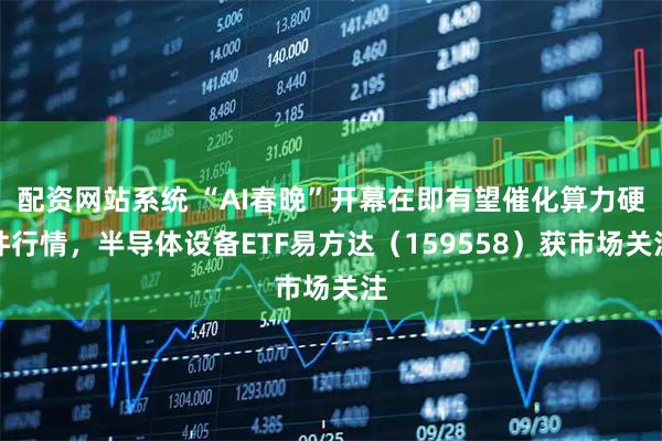 配资网站系统 “AI春晚”开幕在即有望催化算力硬件行情，半导体设备ETF易方达（159558）获市场关注