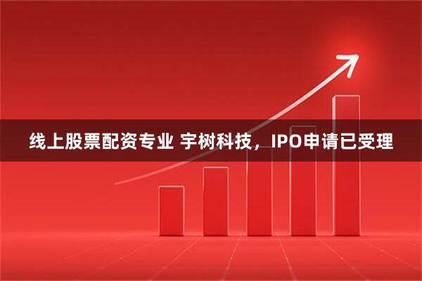 线上股票配资专业 宇树科技，IPO申请已受理